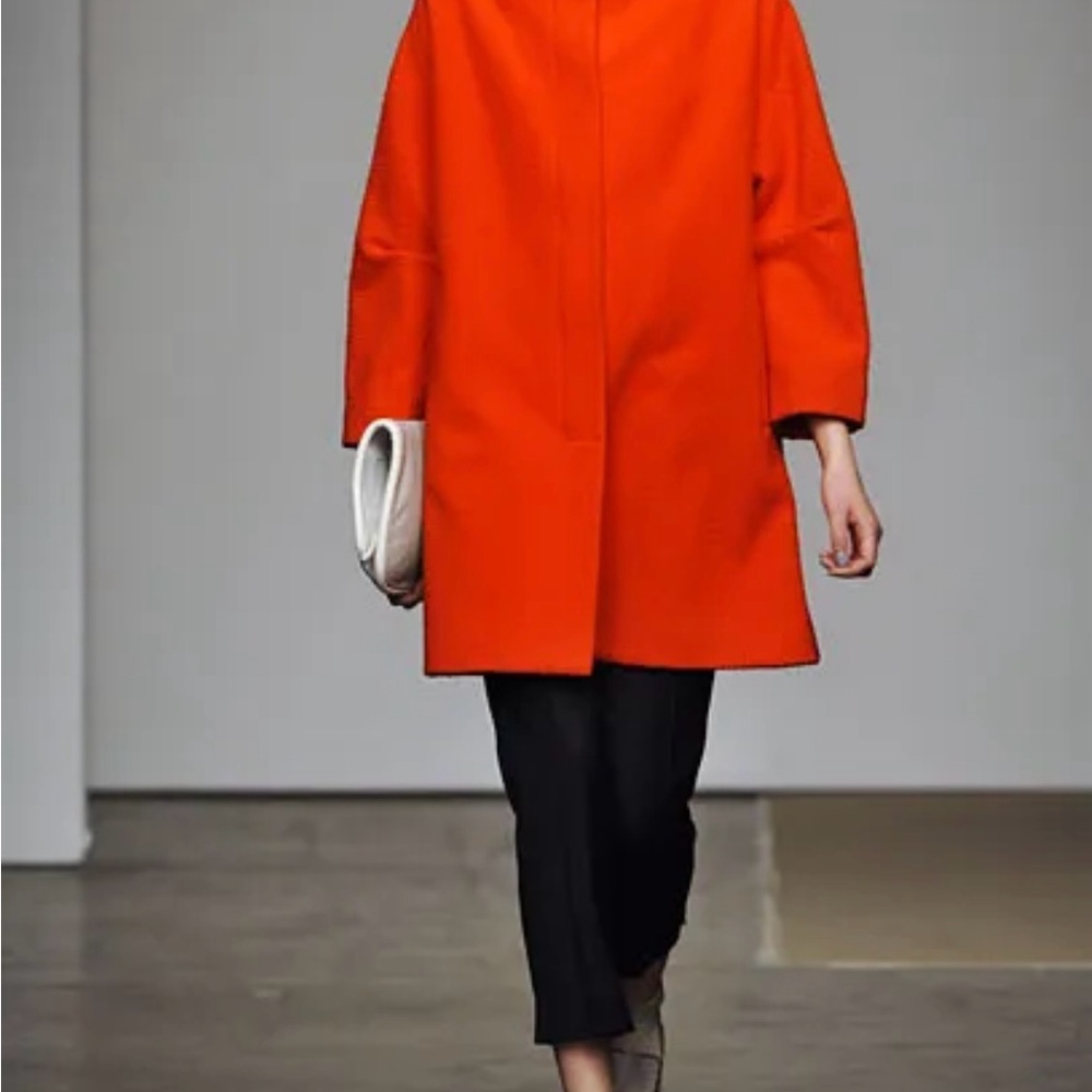 Rachel Comey bright orange (red) wool coat - Picture 8 of 9